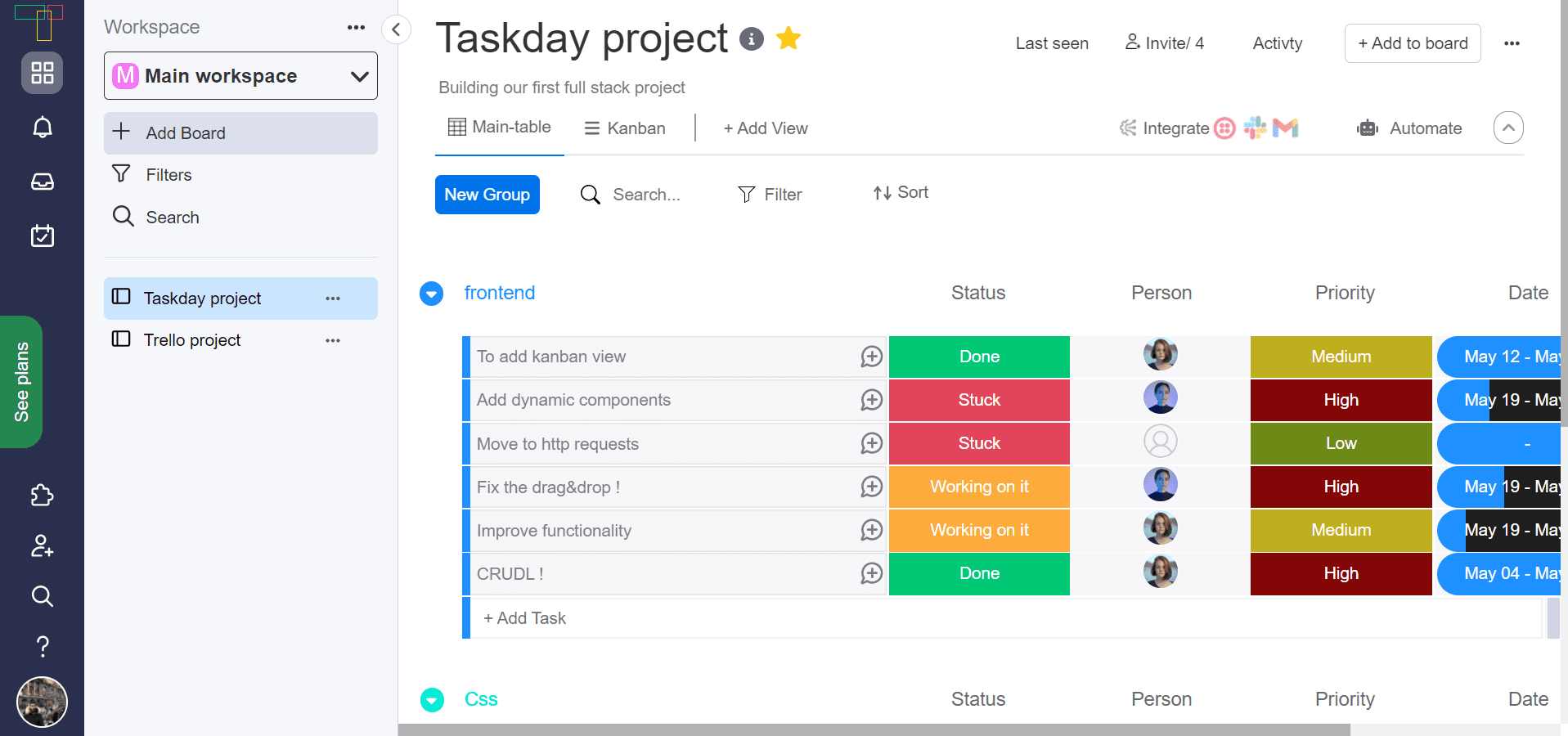 Taskday - Smart Project Management & Collaboration